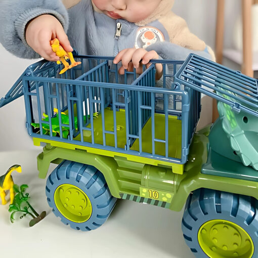Woopie dinozauras–transporteris su 15 dinozaurų