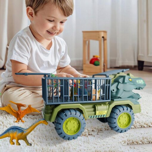 Woopie dinozauras–transporteris su 15 dinozaurų