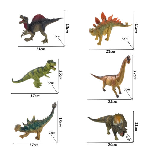 Woopie dinozaurų figūrėlių rinkinys (6 el.)