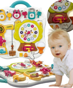 Woopie edukacinė manipuliacinė lenta su spynelėmis