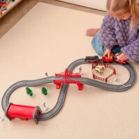 Woopie elektrinis traukinio rinkinys „Ferma“