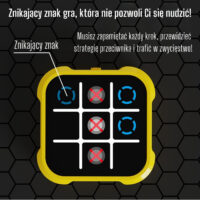 Woopie elektroninis „Kryžiukai–nuliukai“ – su AI režimu ir „Infinite Tic-Tac-Toe“