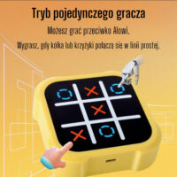 Woopie elektroninis „Kryžiukai–nuliukai“ – su AI režimu ir „Infinite Tic-Tac-Toe“