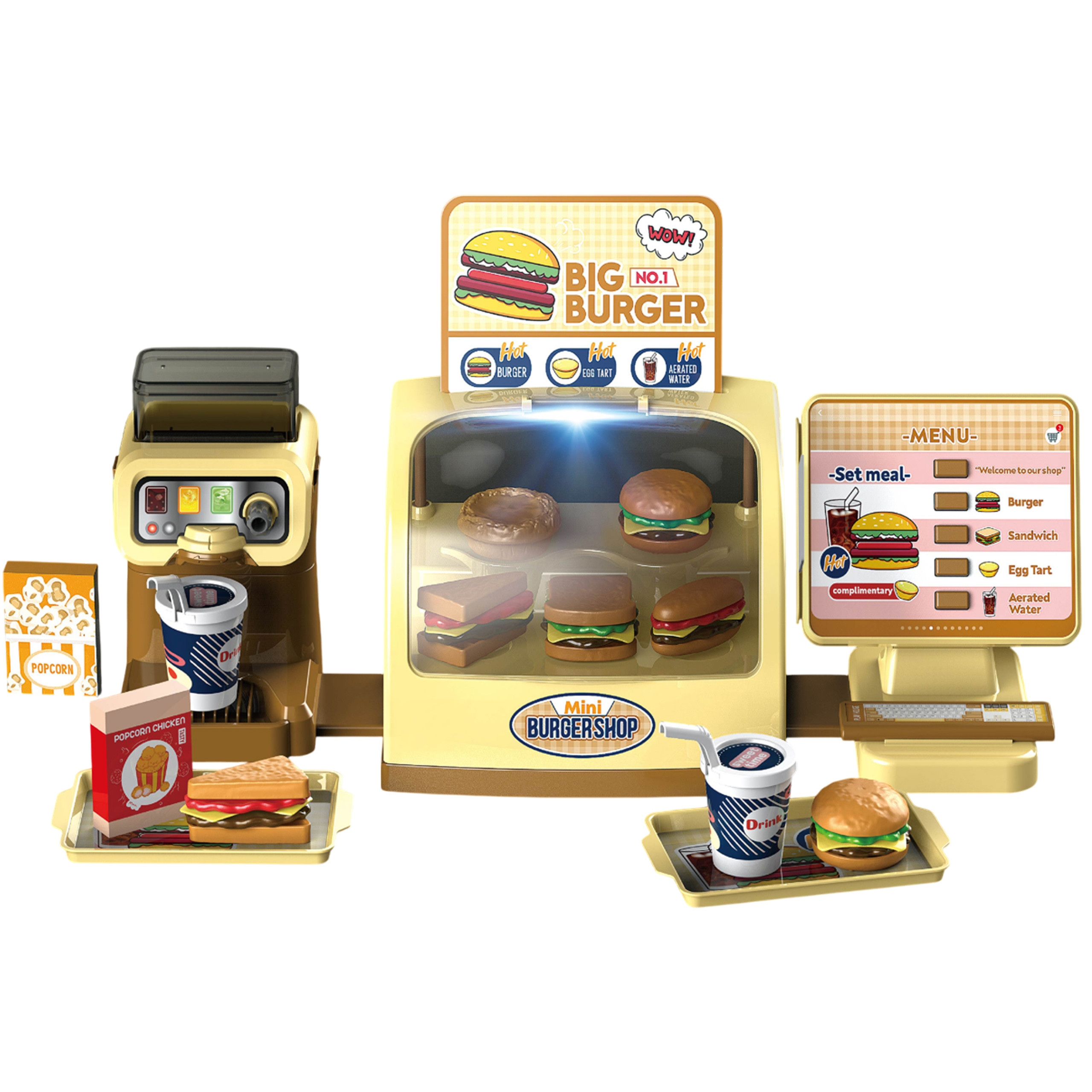 Woopie interaktyvi Burgerinė – Fast Food restoranas su kasa