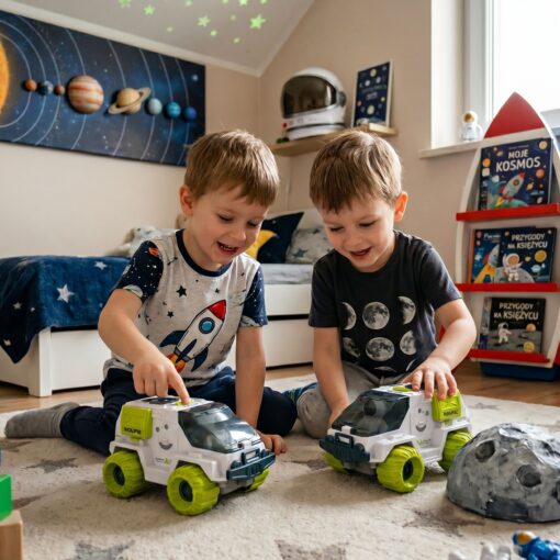 Woopie interaktyvus kosminis roveris su astronautu