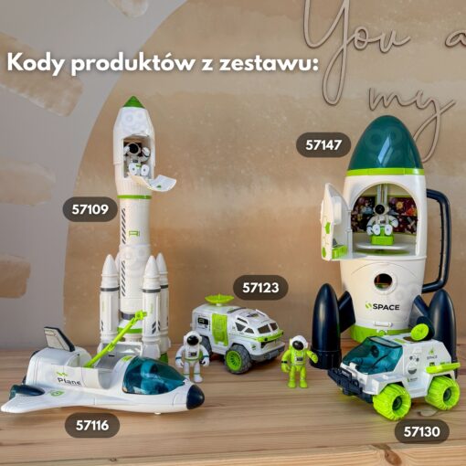 Woopie interaktyvus kosminis roveris su astronautu
