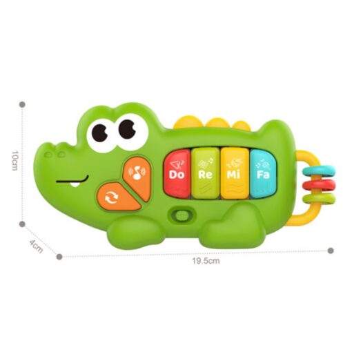 Woopie interaktyvus krokodilo pianinas