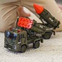 Woopie karinės technikos rinkinys 1:20 – tankas