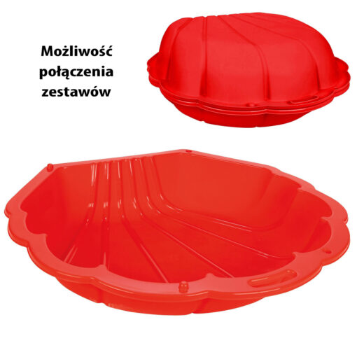 Woopie kriauklė smėlio dėžė 2in1 smėliui ir vandeniui