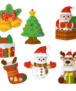 Woopie kūrybinis gipsinių figūrėlių rinkinys „Kalėdos“ – Mould & Paint Christmas (6+)
