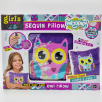 Woopie kūrybinis rinkinys „Blizgi pelėdos pagalvėlė“ – ART&FUN (5+)