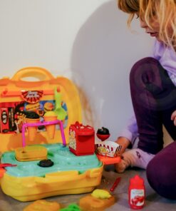 Woopie kūrybinis užkandžių baro rinkinys su ciastolina lagamine (3+)