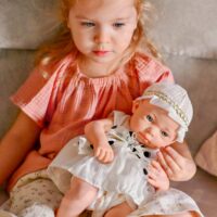 Woopie lėlė Little Mommy su priežiūros aksesuarais