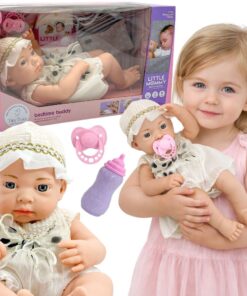 Woopie lėlė Little Mommy su priežiūros aksesuarais