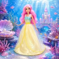 Woopie lėlė „Princesė Lily – Vandenyno pasaka“