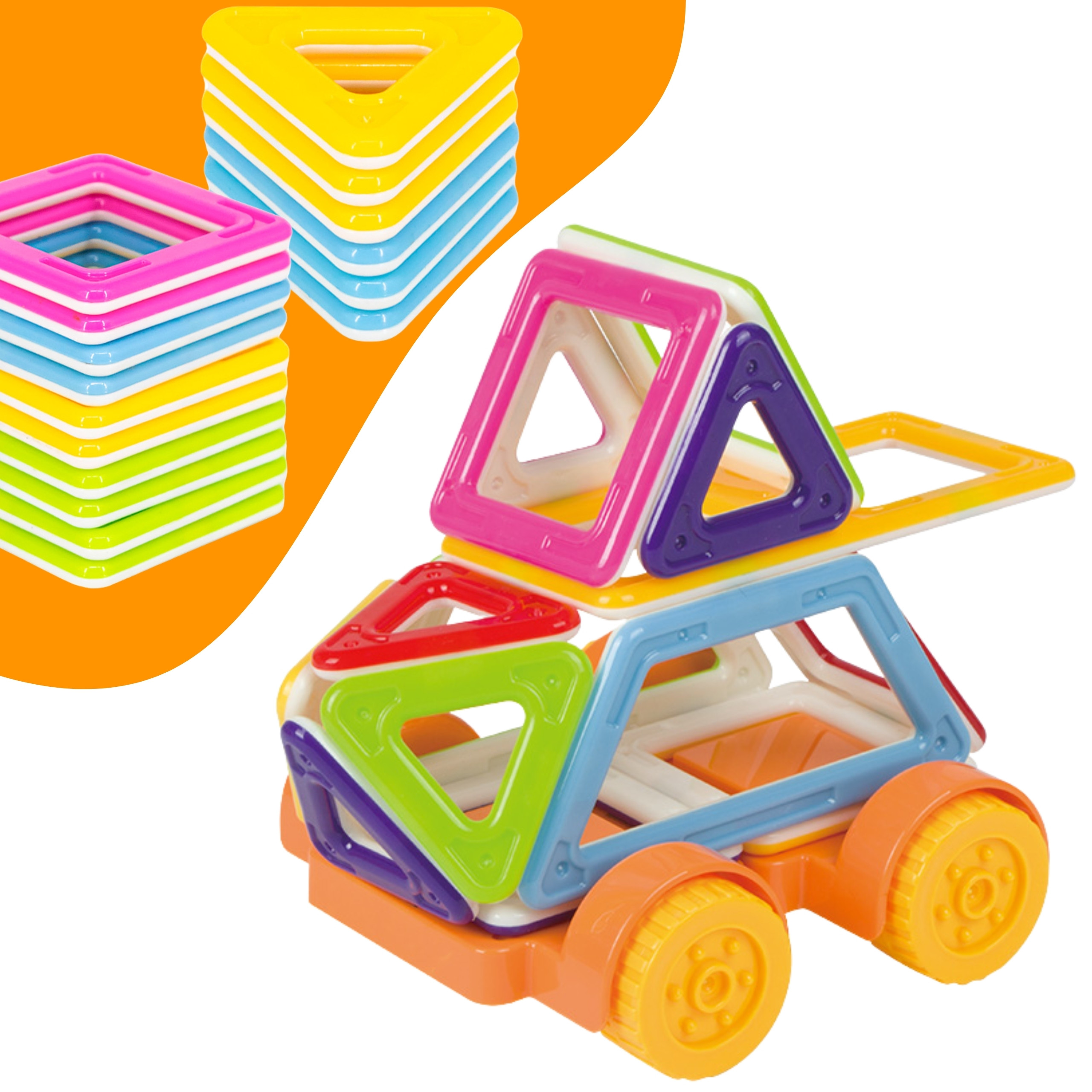 Woopie magnetinės 3D kaladėlės (22 el.)