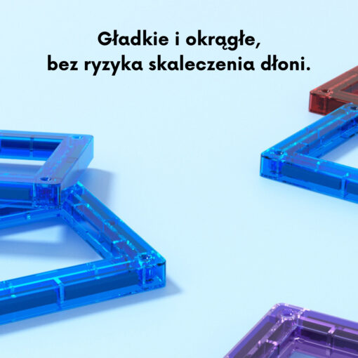 Woopie magnetinės edukacinės kaladėlės – su skaičių kortelėmis ir spalvotais kvadratais