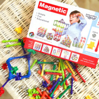 Woopie magnetinės kaladėlės – 110 el.