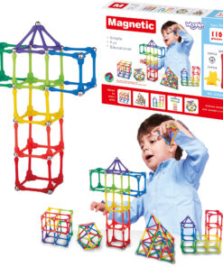 Woopie magnetinės kaladėlės – 110 el.
