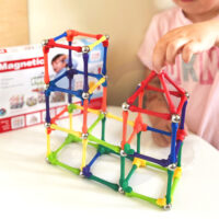 Woopie magnetinės kaladėlės – 110 el.