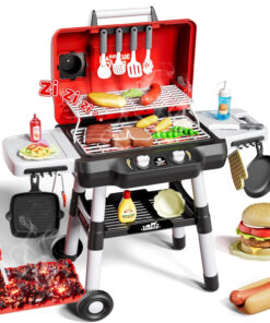 Woopie mobilus BBQ grilis su šviesomis