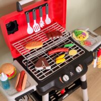 Woopie mobilus BBQ grilis su šviesomis
