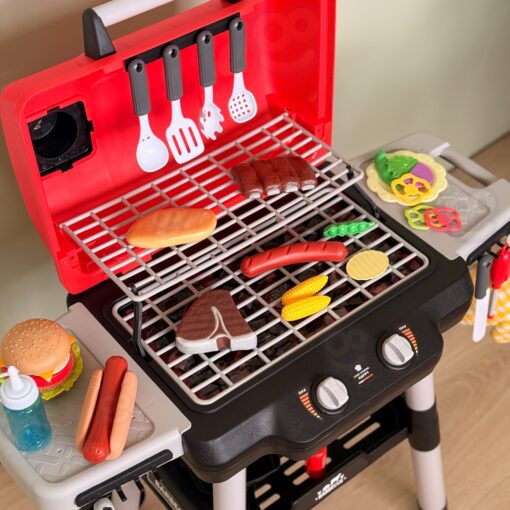 Woopie mobilus BBQ grilis su šviesomis