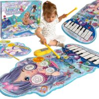 Woopie muzikinė „Syrenka“ – 2in1 pianinas ir perkusija