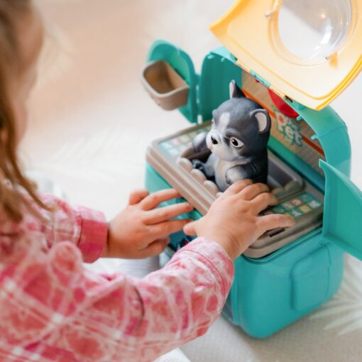 Woopie nešiojamas šuniuko priežiūros rinkinys su kuprine (3+)