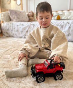 Woopie raudonas visureigis Jeep 1:16