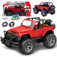 Woopie raudonas visureigis Jeep 1:16
