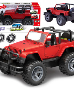 Woopie raudonas visureigis Jeep 1:16