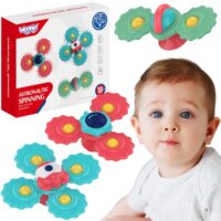 Woopie sensoriniai spinnery su siurbtukais – 3 vnt.