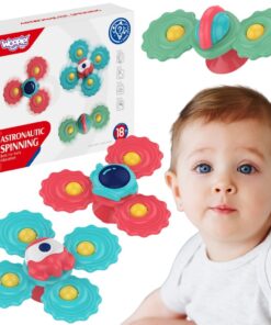 Woopie sensoriniai spinnery su siurbtukais – 3 vnt.
