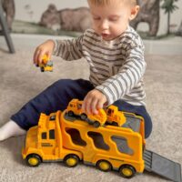 Woopie transporto ir statybos technikos rinkinys „Kelių pagalba“