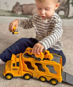 Woopie transporto ir statybos technikos rinkinys „Kelių pagalba“