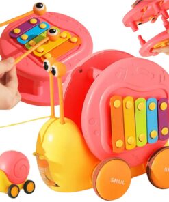 Woopie traukiamas muzikinis šliužas 3in1 – muzika