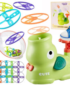 Woopie žaidimas „Pagauk frisbi – dramblys katapulta“