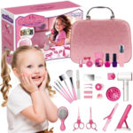 Woopie „Beauty Salon“ – 43 dalių kosmetikos ir stilizacijos rinkinys lagamine