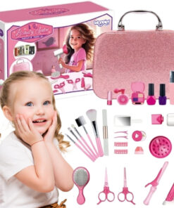 Woopie „Beauty Salon“ – 43 dalių kosmetikos ir stilizacijos rinkinys lagamine