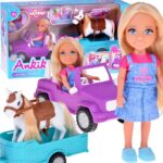 Woopie „Kiki“ lėlė su arkliu