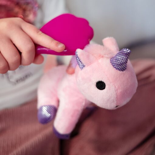 Woopie „Pet House“ nešiojamas namelis su pliušiniu vienaragiu