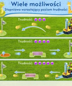 Woopie „Snake Golf“ – interaktyvus mini golfo rinkinys vaikams