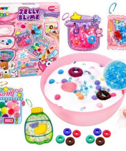 Želė tipo slime kūrimo rinkinys su aksesuarais