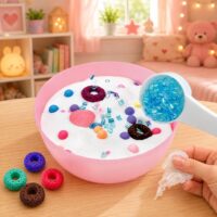 Želė tipo slime kūrimo rinkinys su aksesuarais