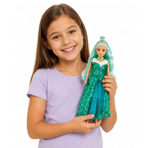 „Anlily Fantasy Doll 30“ – lėlė su 3 fantazijos suknelėmis ir aksesuarais