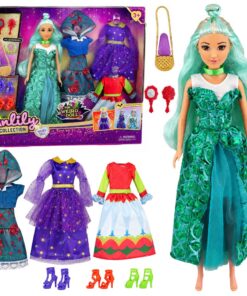 „Anlily Fantasy Doll 30“ – lėlė su 3 fantazijos suknelėmis ir aksesuarais