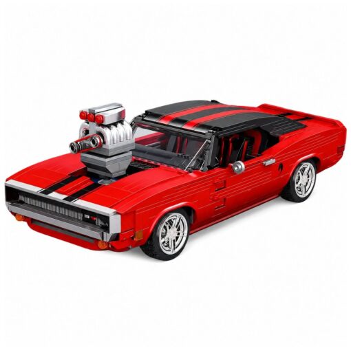 „Charger Red 1869“ – raudono sportinio automobilio konstruktorius iš 1869 detalių