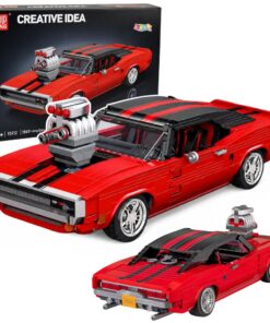 „Charger Red 1869“ – raudono sportinio automobilio konstruktorius iš 1869 detalių