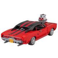 „Charger Red 1869“ – raudono sportinio automobilio konstruktorius iš 1869 detalių